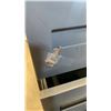 Image 4 : 3 DRAWER LOCKING FILE CABINET