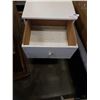 Image 3 : GERARD COLLINS NIGHTSTAND AND WHITE NIGHTSTAND