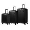 Image 1 : CHAMPS RUNWAY BLACK 3 PIECE LUGGAGE SET - 28/24/20 INCH - RETAIL $799