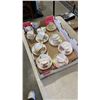Image 1 : LOT OF CHINA CUPS AND SAUCERS