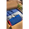 Image 2 : LARGE BOX OF BEDDING WITH ASSORTED SINGLE AND QUEENSIZE INCLUDING THROWS