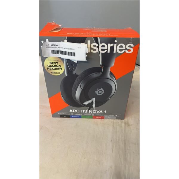 STEELSERIES ARCTIS NOVA GAMING HEADSET  - TESTED WORKING, RETAIL $229