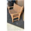 Image 2 : NEW PATIO OUTDOOR BENCH RETAIL $349