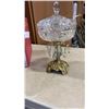 Image 2 : CRYSTAL LIDDED DISH WITH PUNCH BOWL SET