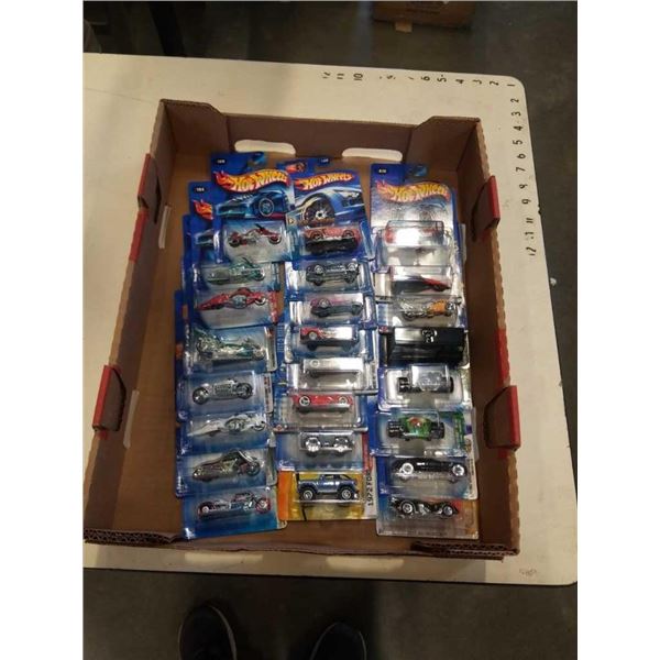 24 SEALED HOT WHEELS VEHICLES INCLUDING MYSTERY PACK