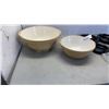 Image 2 : 2 GREENS CERAMIC BOWLS AND COLLECTION OF ASH TRAYS