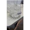 Image 11 : LOT OF CRYSTAL AND CLEAR GLASS SERVING PIECES