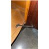 Image 3 : VINTAGE SOLID WOOD WORDROBE APPROX 5FT TALL, NO KEY