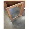 Image 3 : WOODEN MIRRORED DOOR CABINET