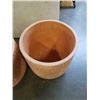 Image 3 : 2 LARGE TERRA COTTA PLANTERS