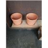 Image 1 : 2 LARGE TERRA COTTA PLANTERS