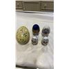 Image 1 : LOT OF HAND PAINTED EGGS