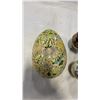 Image 2 : LOT OF HAND PAINTED EGGS