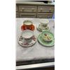 Image 2 : 4 CUPS AND SAUCERS - PARAGON, ROYAL VALE, AND  QUEEN ANNE, AND 3 CREAM AND SUGARS - QUEEN ANNE AND N