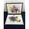 Image 1 : Framed Floral Canvas Art