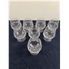 Image 1 : Crystal Brandy Glasses