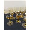 Image 2 : Amber/Orange Colored Stemware