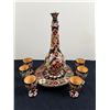 Image 1 : Ukranian Wood Decanter Set