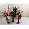 Image 1 : Assorted Flowers and Vases