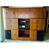 Image 1 : Mid Century Entertainment Wall Unit