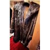 Image 1 : Indigo Iron Shearling 3/4 Coat