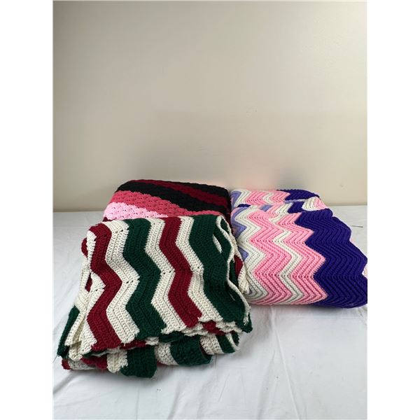 Hand Knitted Blankets