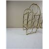 Image 2 : Metal Magazine Rack and Wine Rack