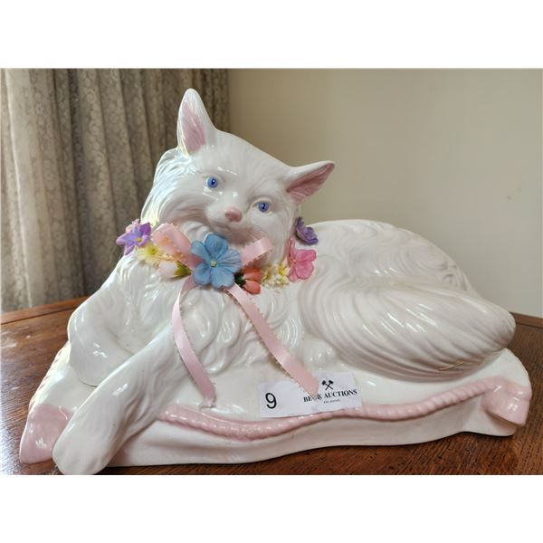 Large Cat Statue 12L x 9T