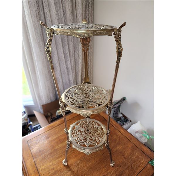 Brass Plant Stand 28T 8D