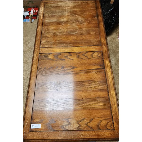 Vintage 1980s Coffee Table - Average Condition 84L x 20H x 24W