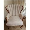 Image 1 : Vintage Queen Anne Shell Back Parlour Chair - Pristine 26W x 21D x 37T