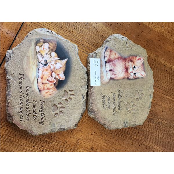Decorative Cat Plaques