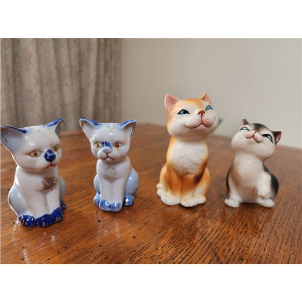Japanese Cat Salt & Pepper Collection