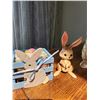 Image 2 : Easter Decor Collection - Porcelain Rabbit 13.5T