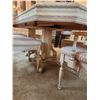 Image 3 : French Provincial 6 Person Dining Table - Two Leaves 96L x 42W x 28T