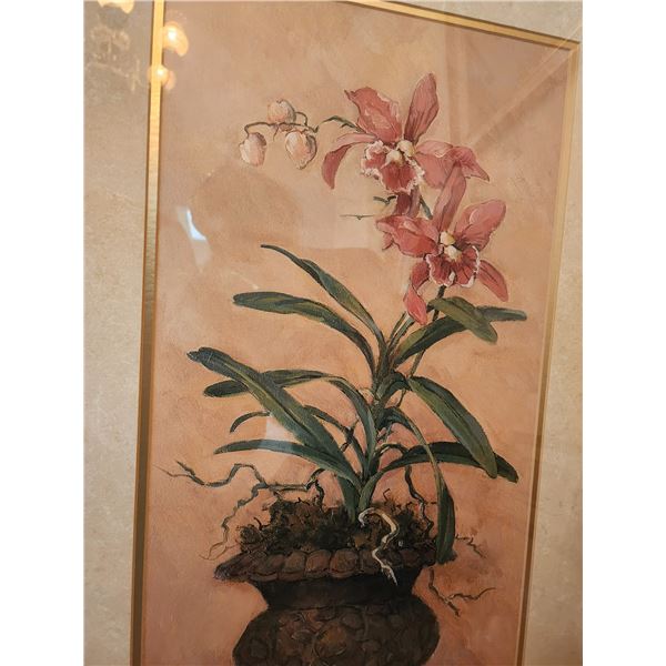 Orchid Oil Painting 21 x 32
