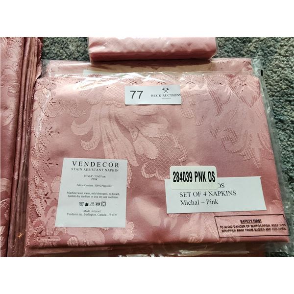 New Vendecor Napkin and Tablecloth Set