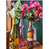 Image 1 : Wine Bottle Silk Flower Arrangements