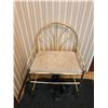 Image 2 : Brass 3 Piece Vanity Set - Includes Chair, Vanity Coat Rack