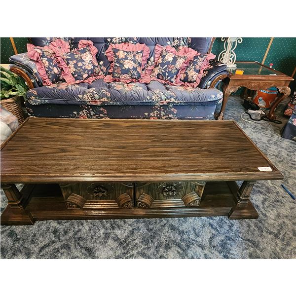 Classic 1980s Coffee Table 59L x 36W