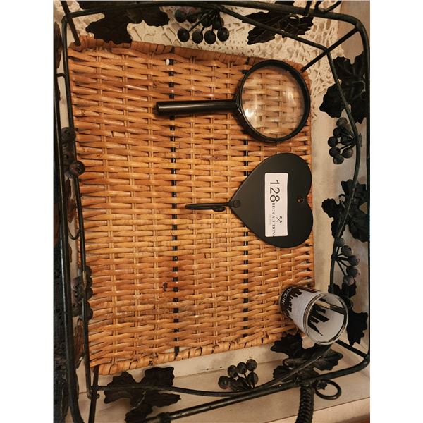 Decorative Basket & Hook & Extras