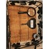 Image 1 : Decorative Basket & Hook & Extras