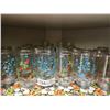 Image 3 : Hand Painted Approx 22 Pieces Juice Glasses