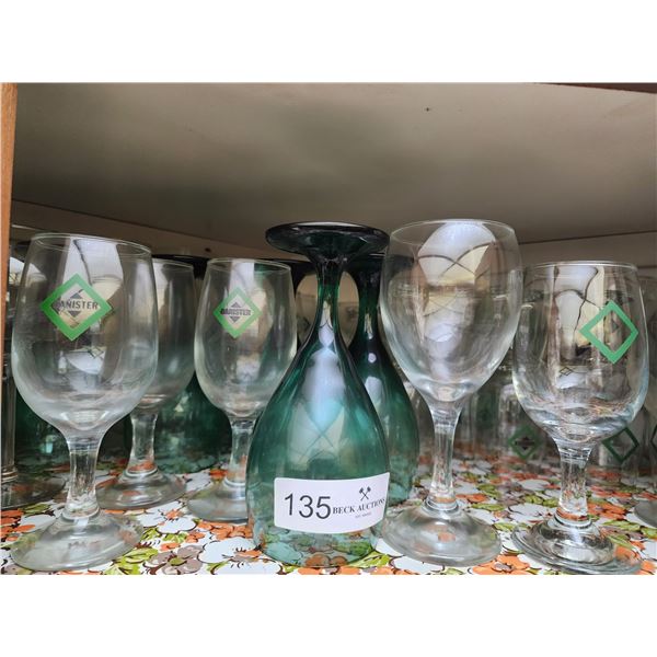 Misc Wine Glass Collection 35 Pieces