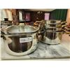 Image 1 : Pots & Pan Set WIth Lids