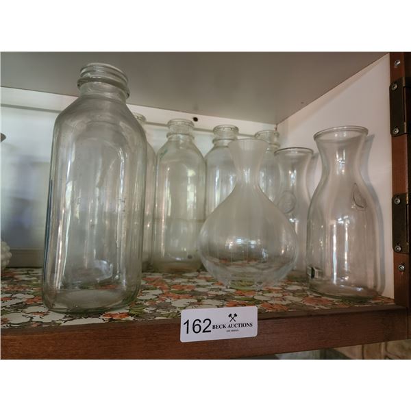 Glass Milk Bottles
