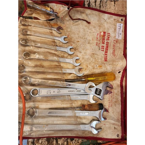 11 Piece Wrench Set