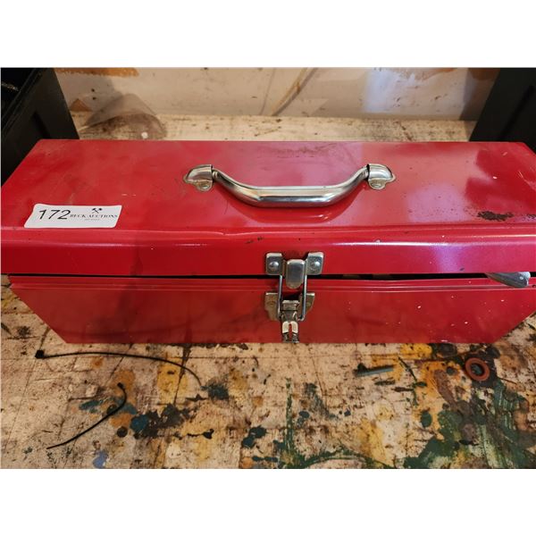 Red Tool Box & Tools