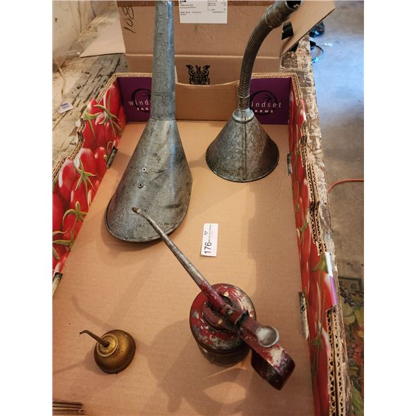 Antique Oil Can Collection