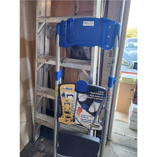 Step Stool 8ft Aluminum Ladder
